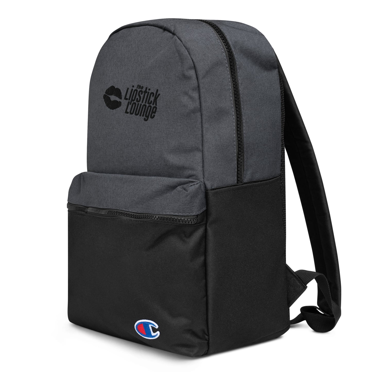 Lipstick Lounge Black Logo Champion Backpack
