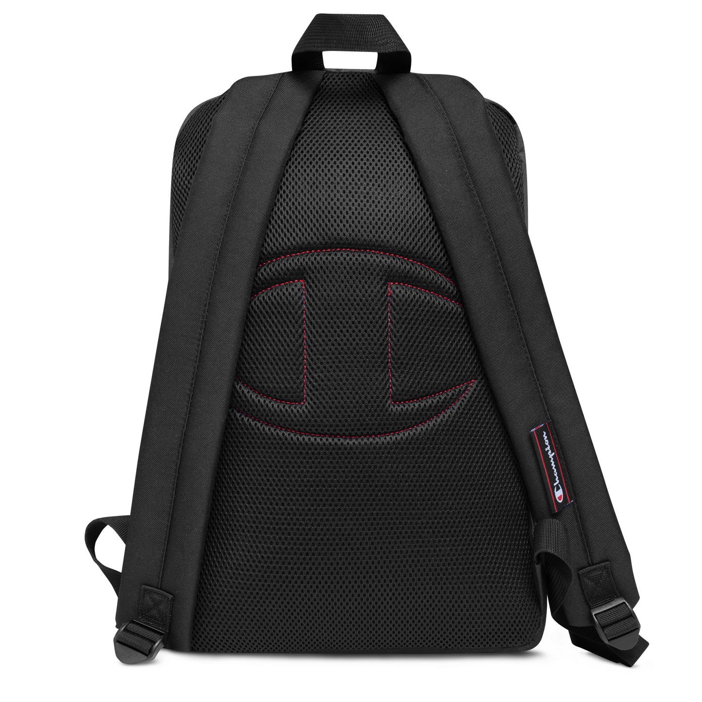 Lipstick Lounge White Logo Champion Backpack