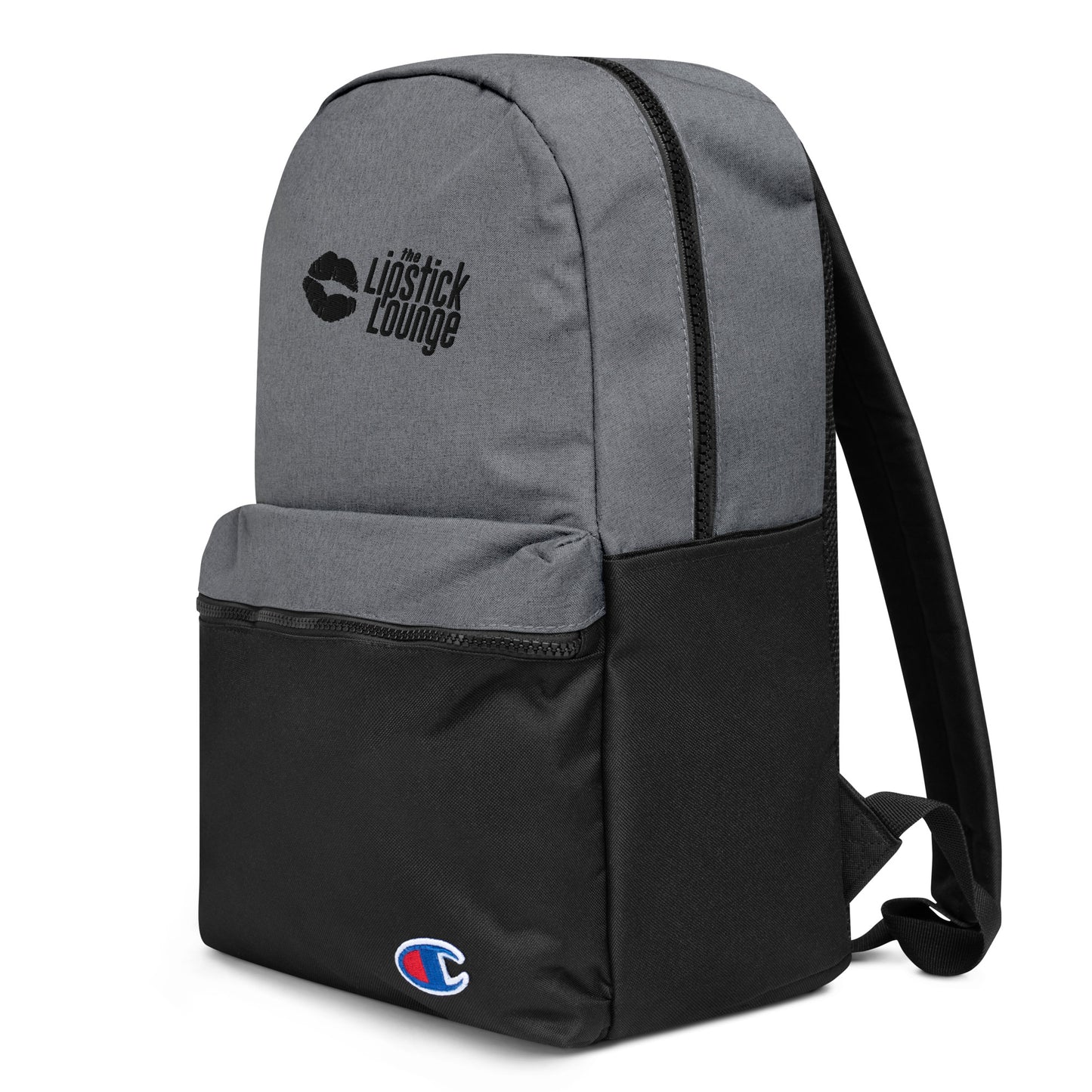 Lipstick Lounge Black Logo Champion Backpack