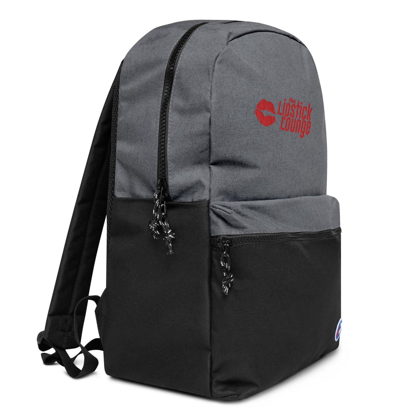 Lipstick Lounge Red Logo Champion Backpack