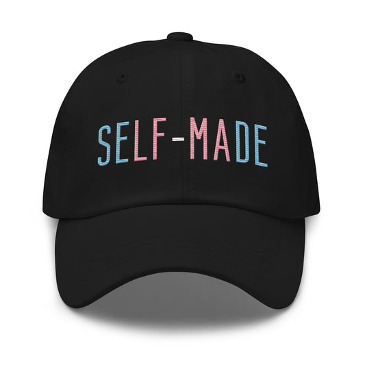 Self-Made Trans Pride Hat