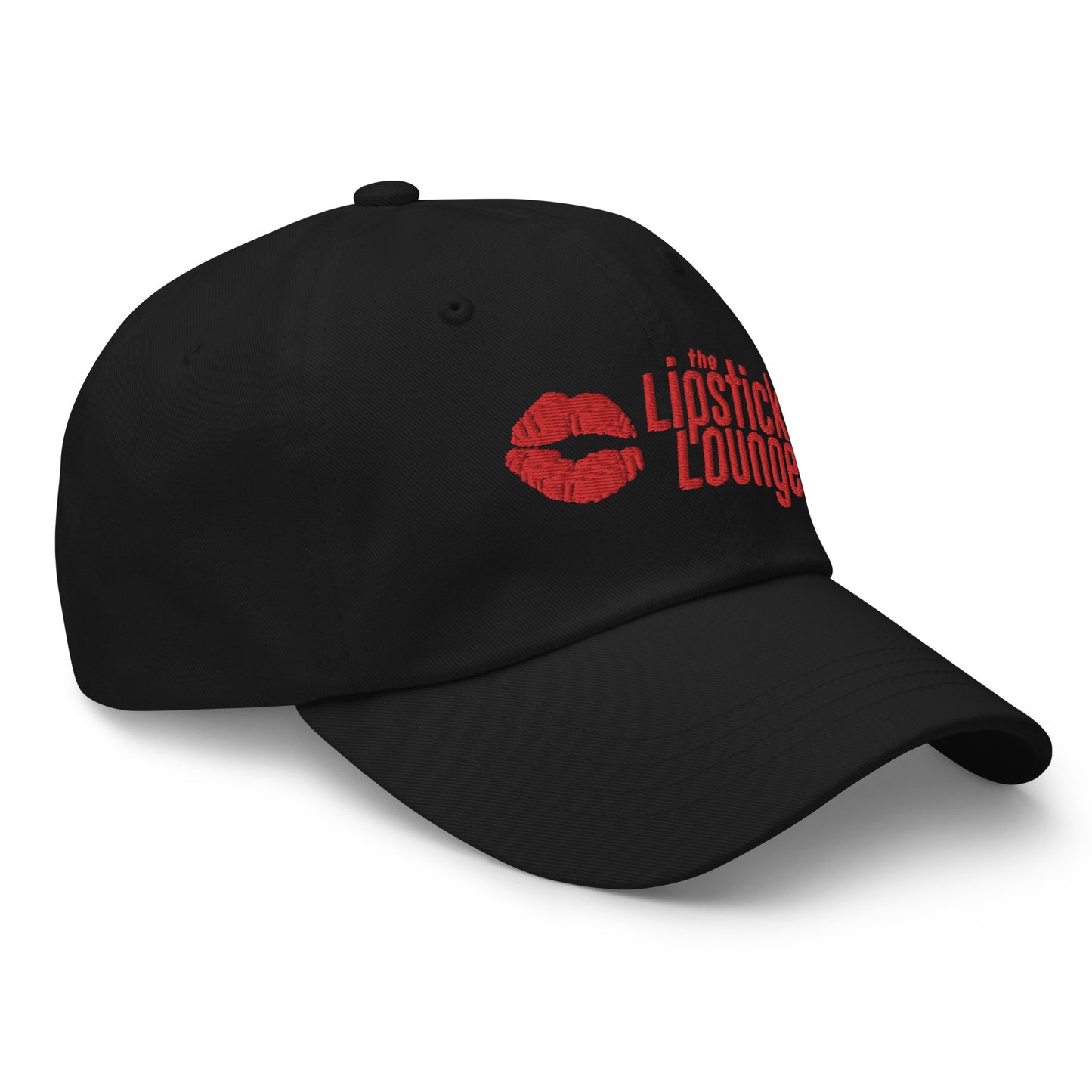 Lipstick Lounge Red Logo Embroidered Hat