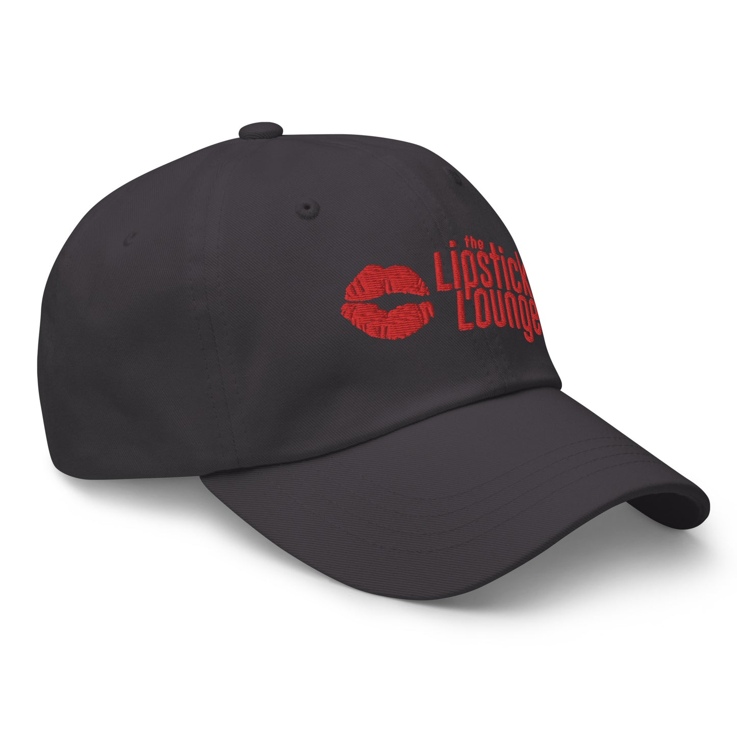 Lipstick Lounge Red Logo Embroidered Hat