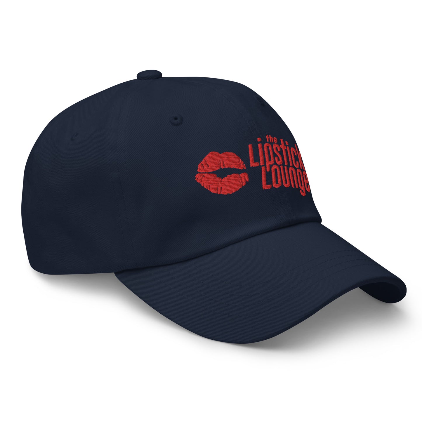 Lipstick Lounge Red Logo Embroidered Hat