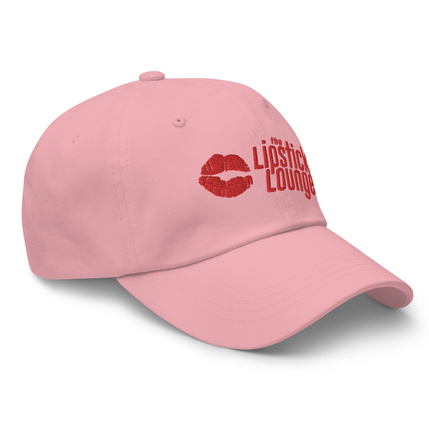 Lipstick Lounge Red Logo Embroidered Hat