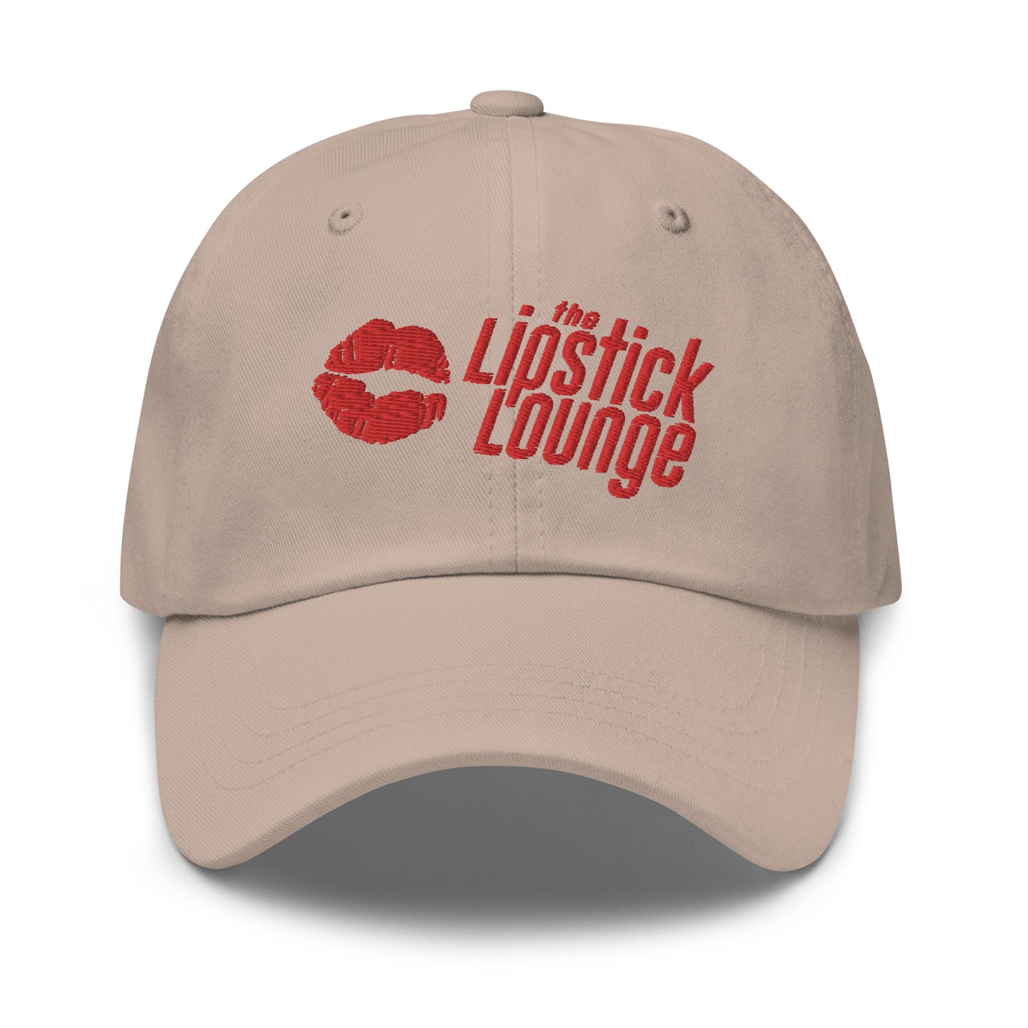 Lipstick Lounge Red Logo Embroidered Hat