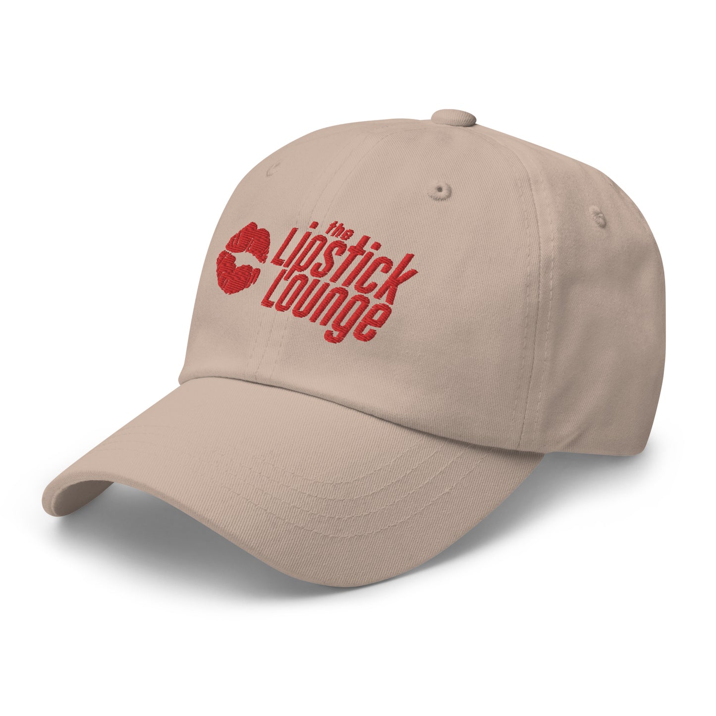 Lipstick Lounge Red Logo Embroidered Hat