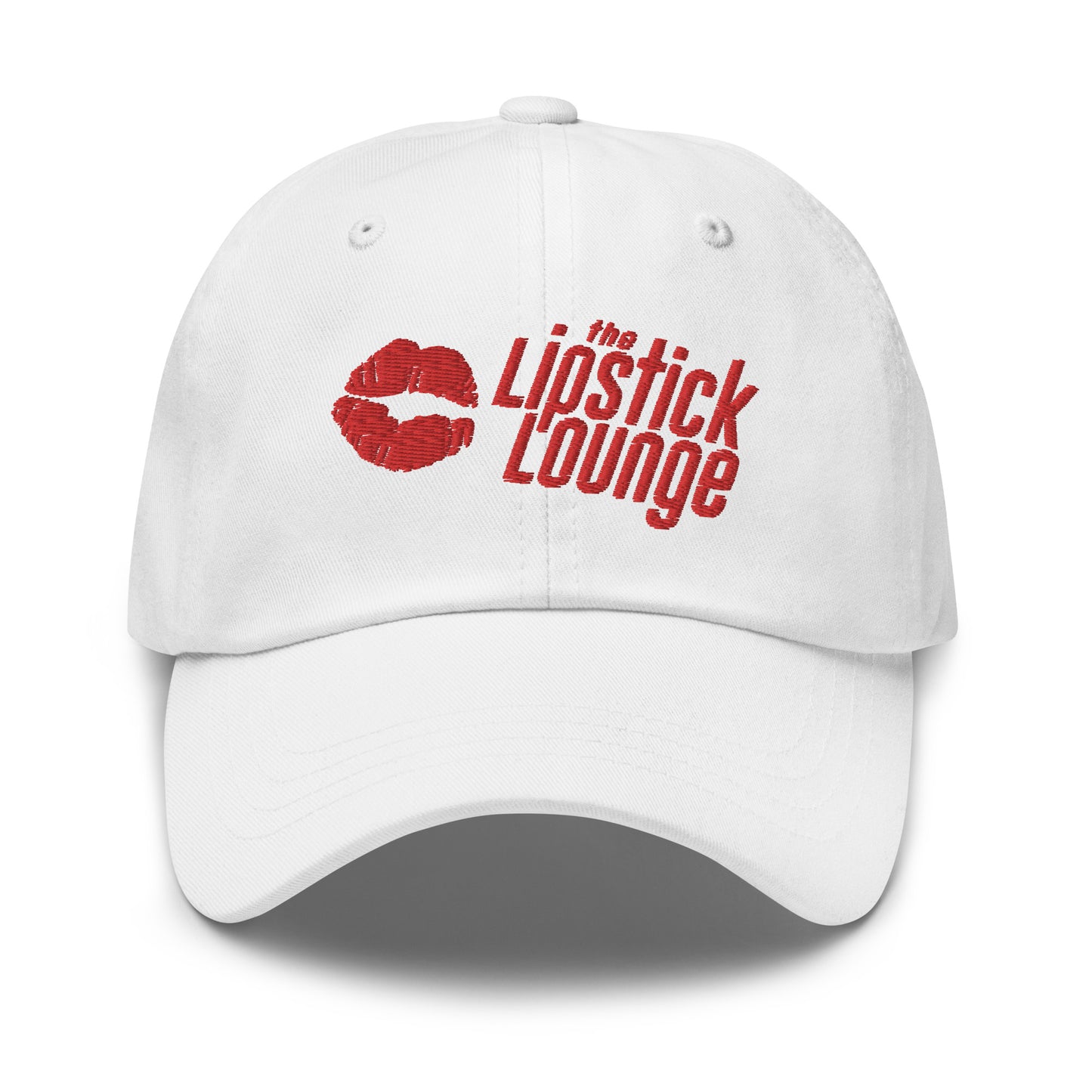 Lipstick Lounge Red Logo Embroidered Hat
