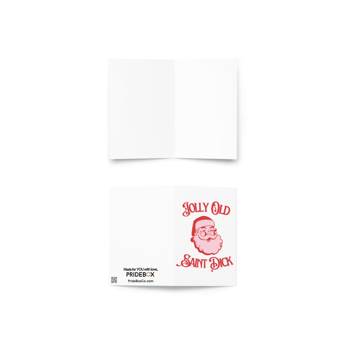 Jolly Old Saint Dick Greeting Card