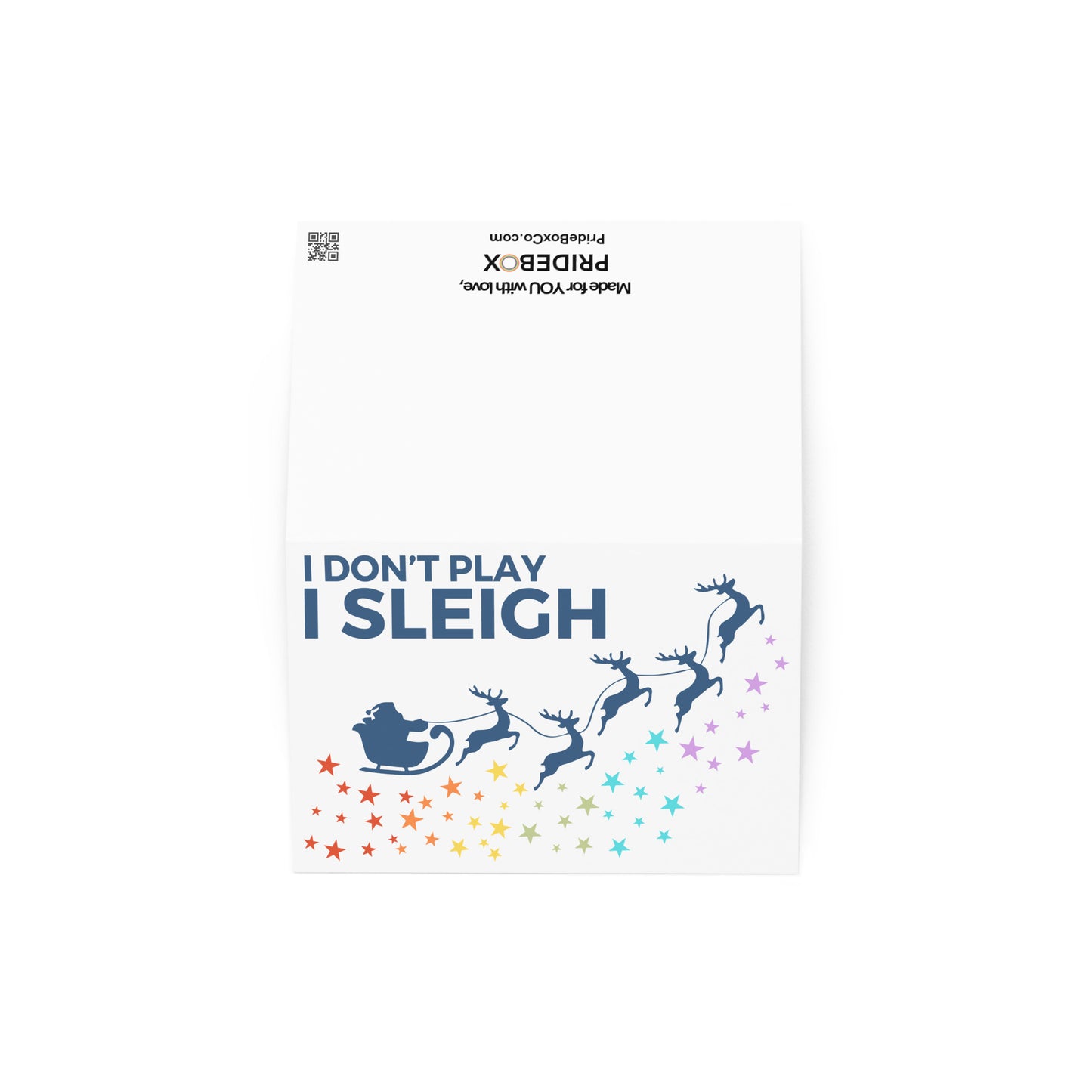 I Don't Play I Sleigh Greeting Card