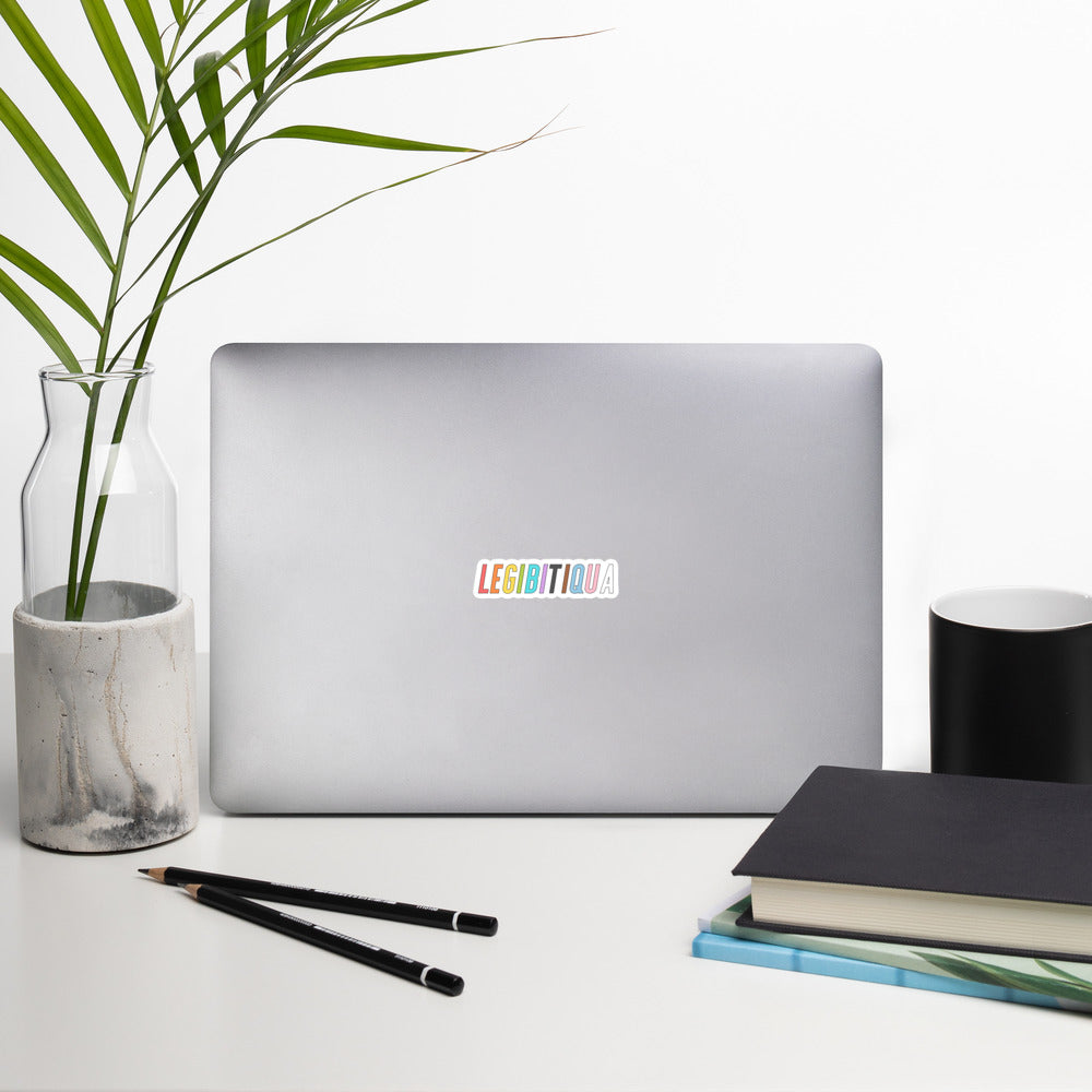 LGBT+ Legibitiqua Sticker