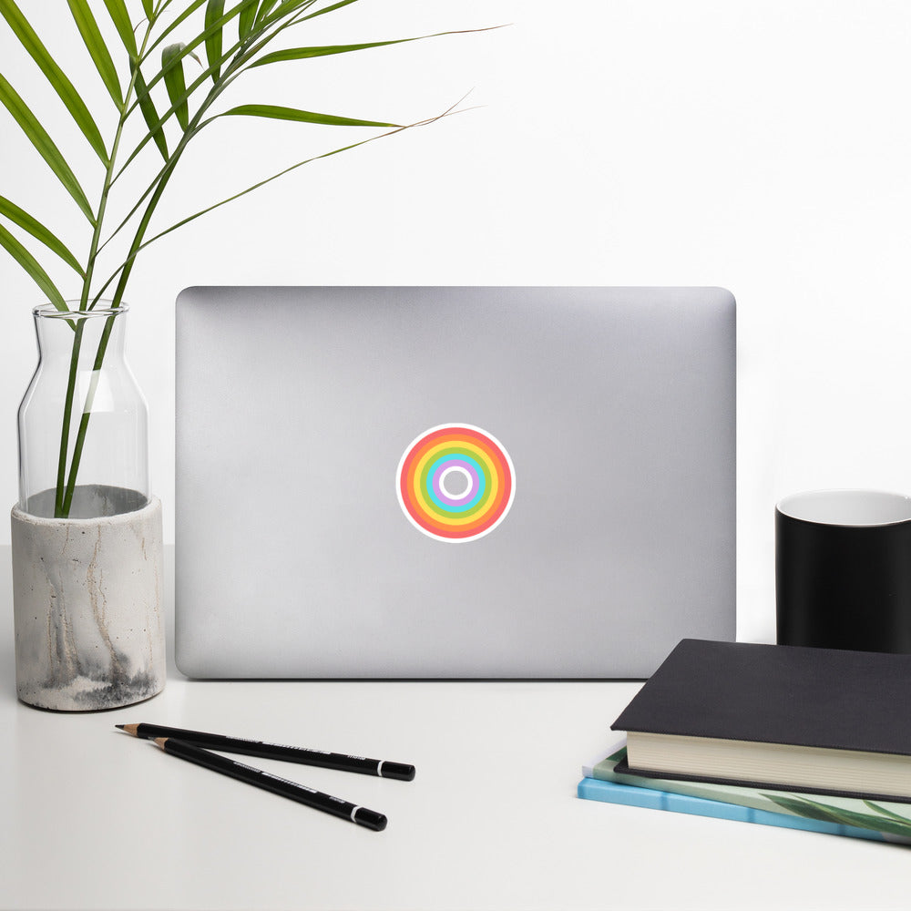 LGBT Gay Rainbow Pride Flag Sticker