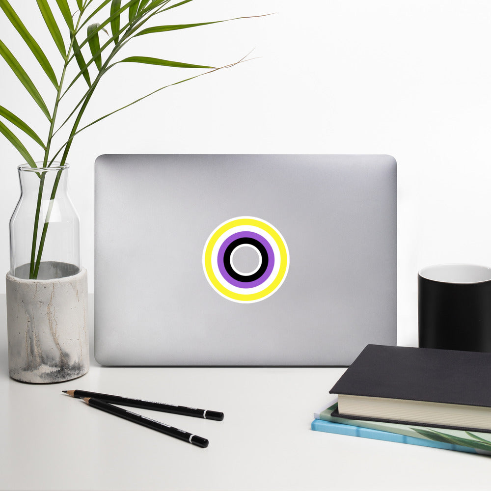 NonBinary Pride sticker
