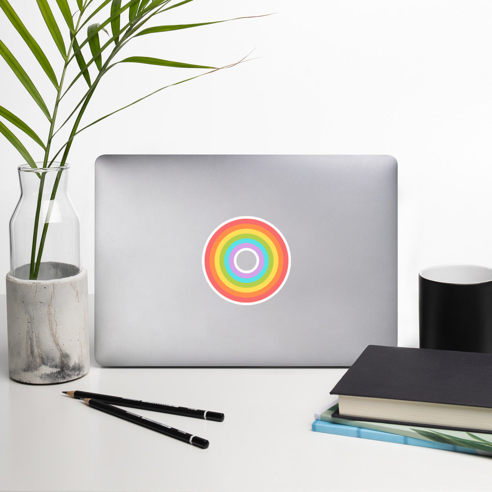 LGBT Gay Rainbow Pride Flag Sticker