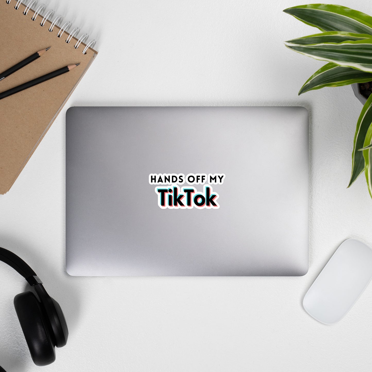Hands Off My TikTok Sticker
