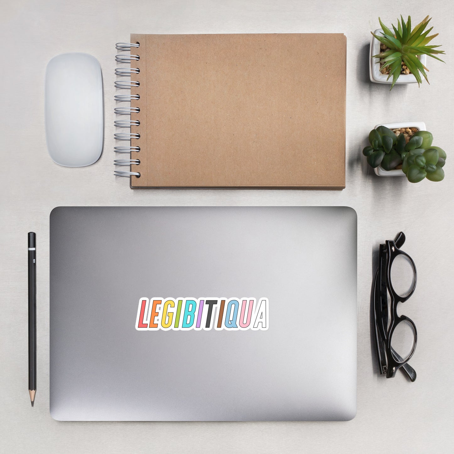 LGBT+ Legibitiqua Sticker