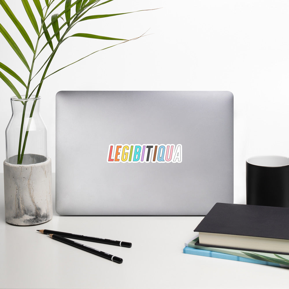 LGBT+ Legibitiqua Sticker
