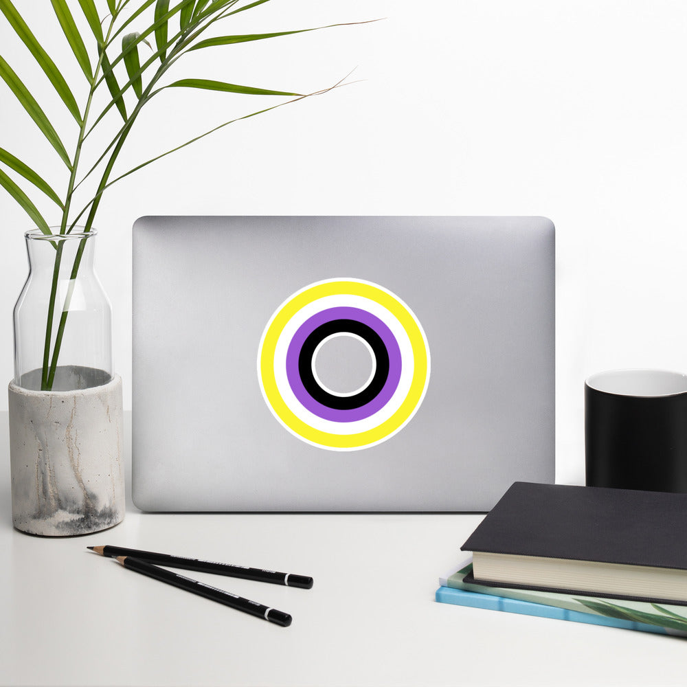 NonBinary Pride sticker