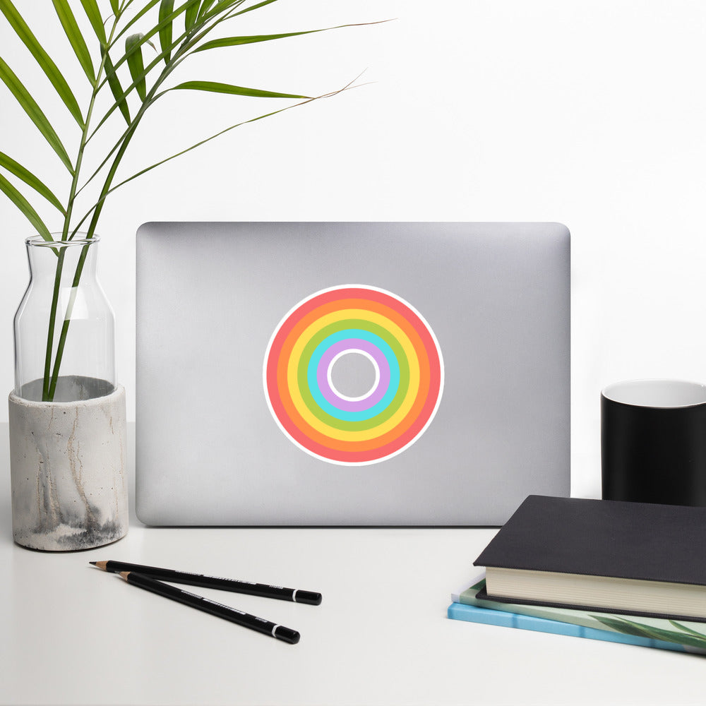 LGBT Gay Rainbow Pride Flag Sticker