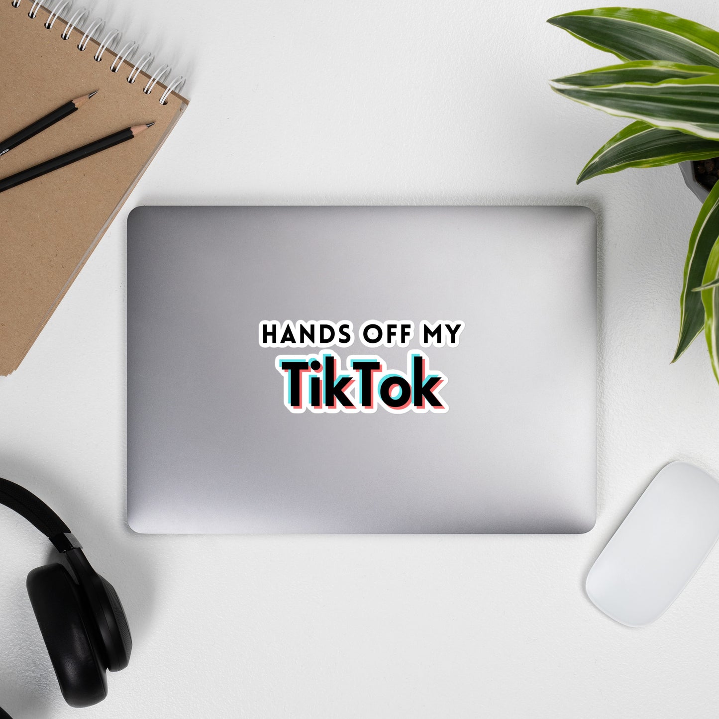 Hands Off My TikTok Sticker