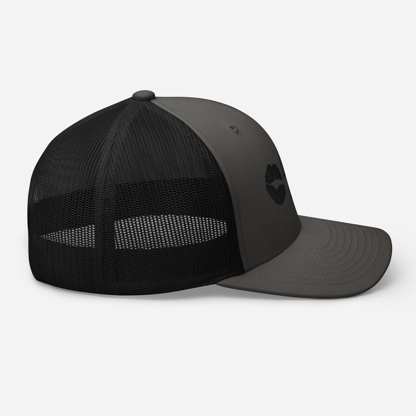Lipstick Lounge Black Logo Trucker Cap