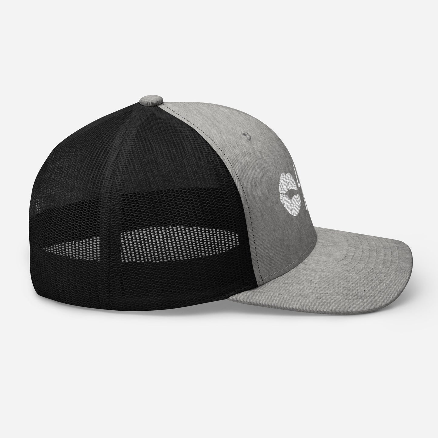 Lipstick Lounge White Logo Trucker Cap