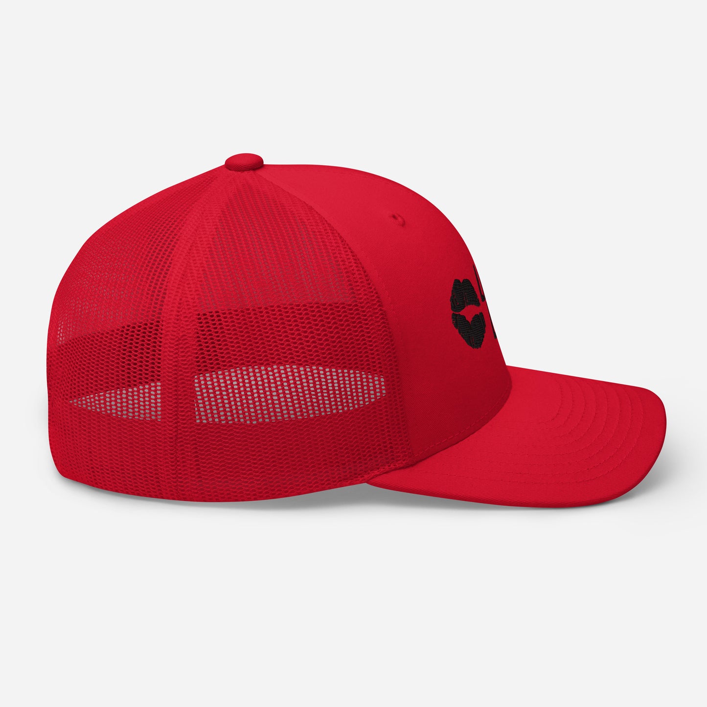 Lipstick Lounge Black Logo Trucker Cap