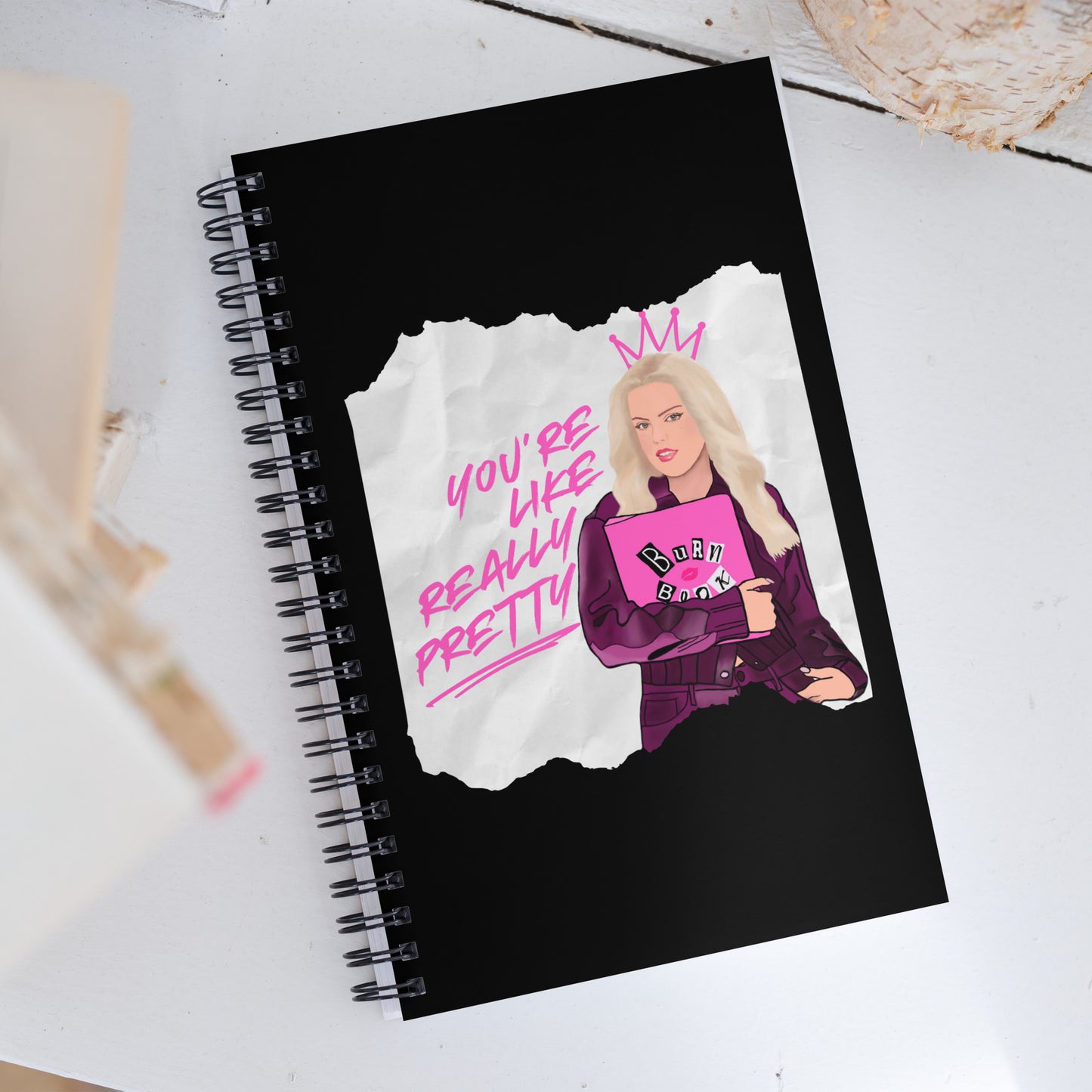 Regina George: You're Like Really Pretty Spiral Notebook