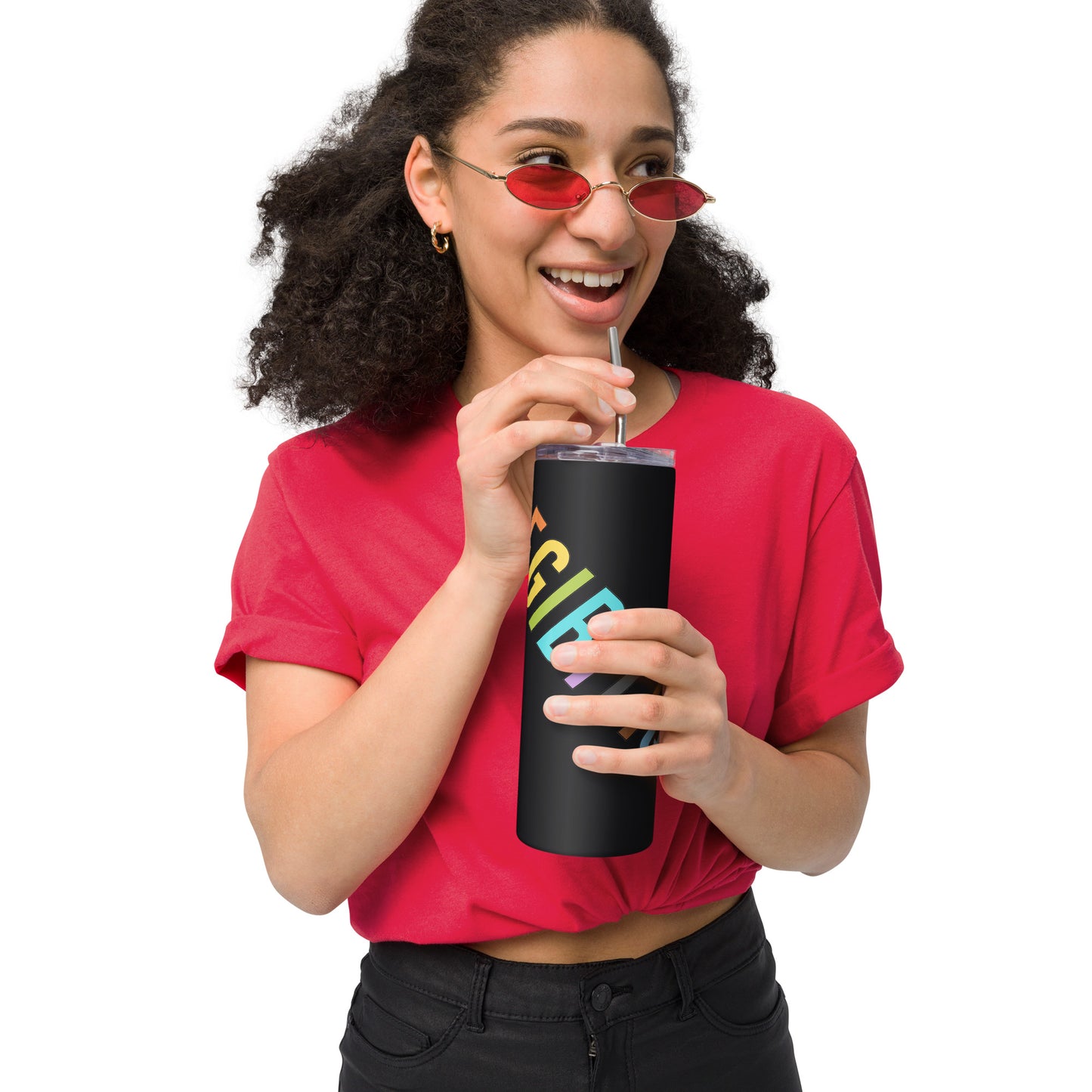 LGBT+ Legibitiqua Stainless Steel Tumbler