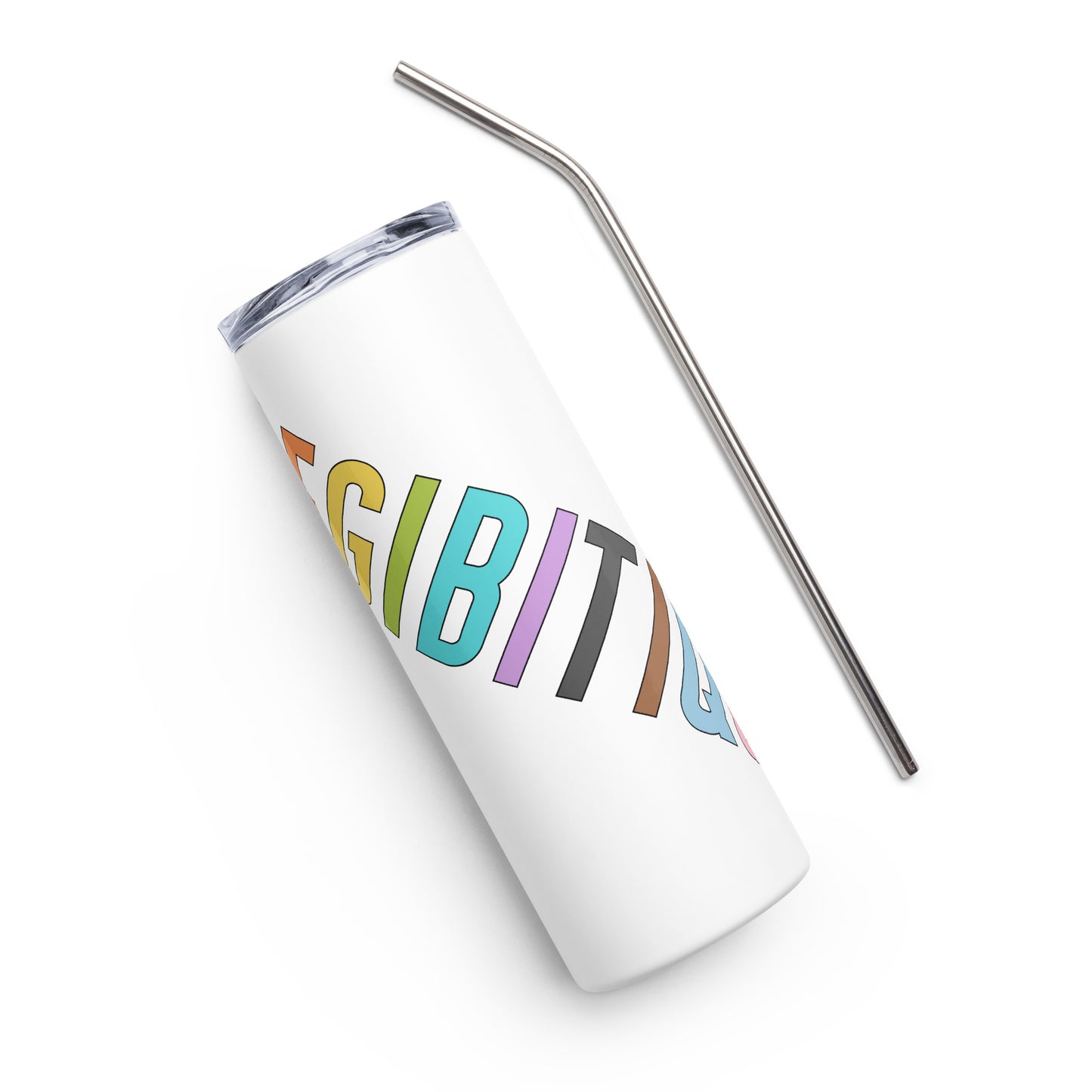 LGBT+ Legibitiqua Stainless Steel Tumbler