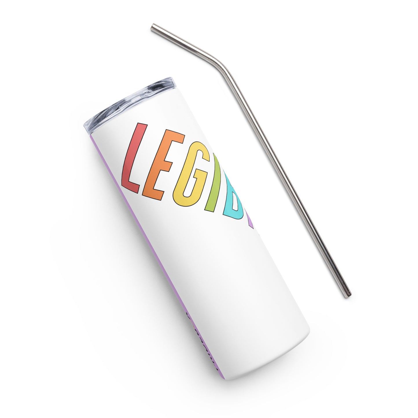 LGBT+ Legibitiqua Stainless Steel Tumbler