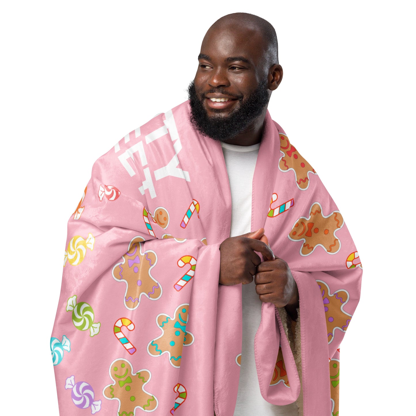 Naughty But Sweet Sherpa Blanket