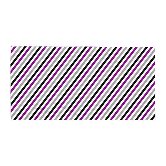 Asexual Stripe Beach Towel