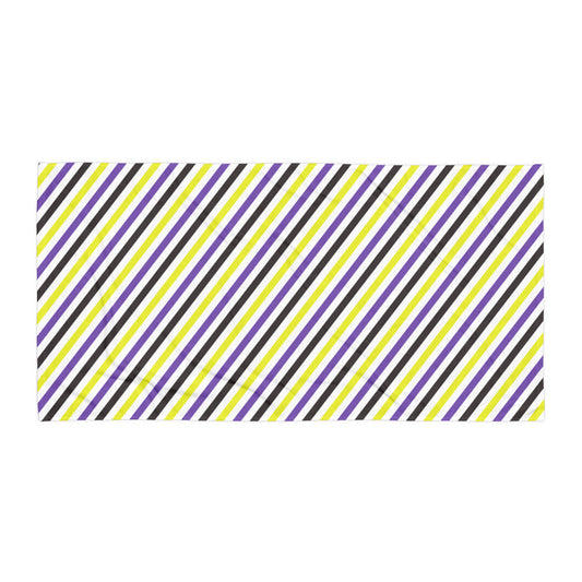 Non-Binary Stripe Beach Towel