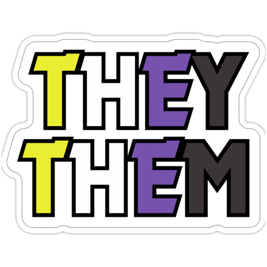 They Them Sticker