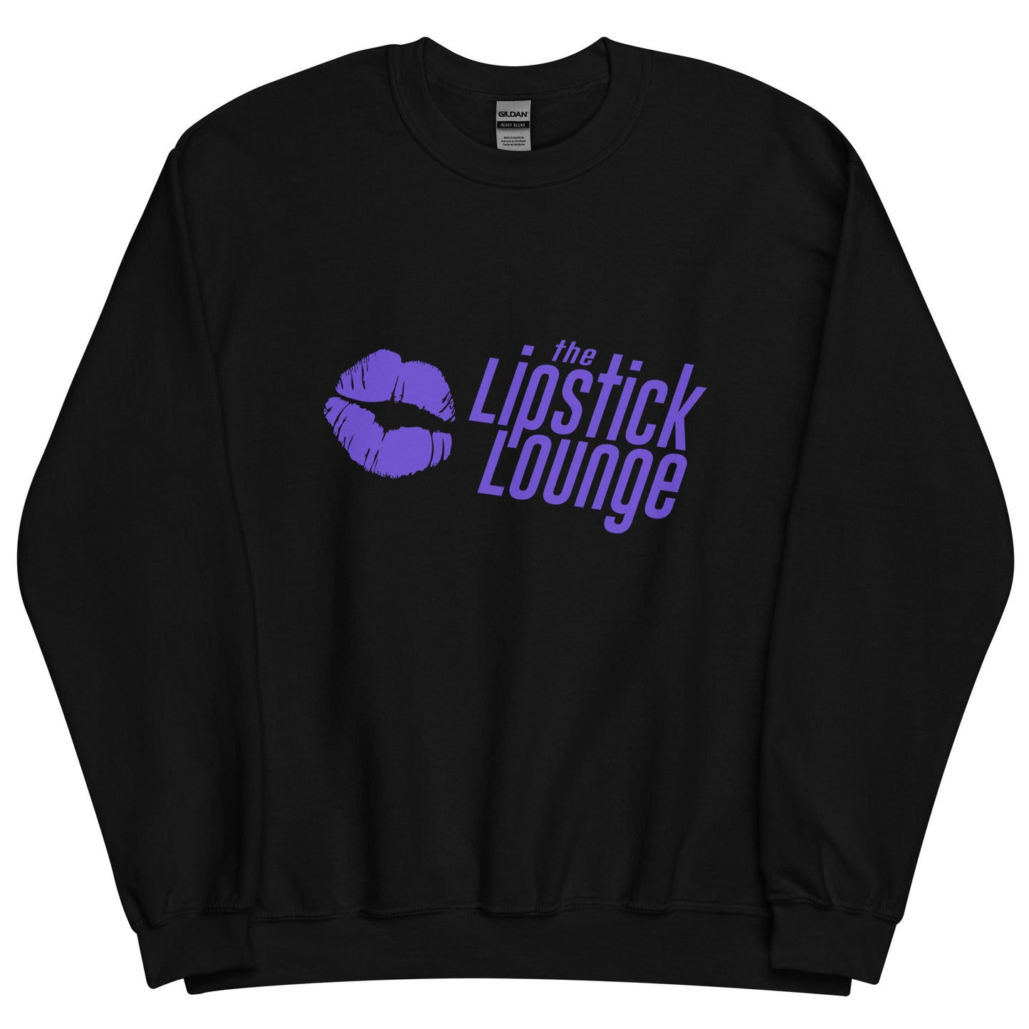 Lipstick Lounge Purple Logo Unisex Sweatshirt