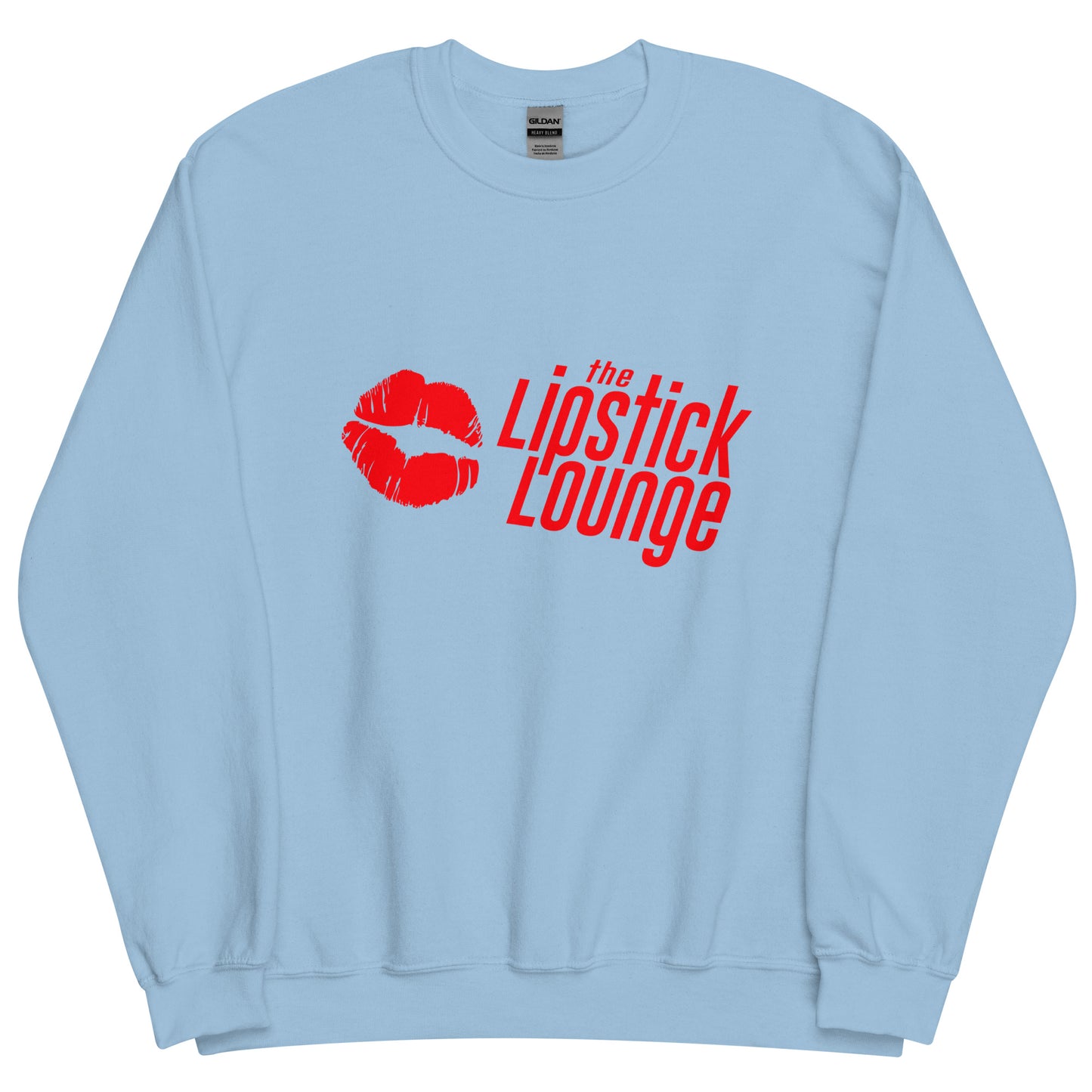 Lipstick Lounge Red Logo Unisex Sweatshirt