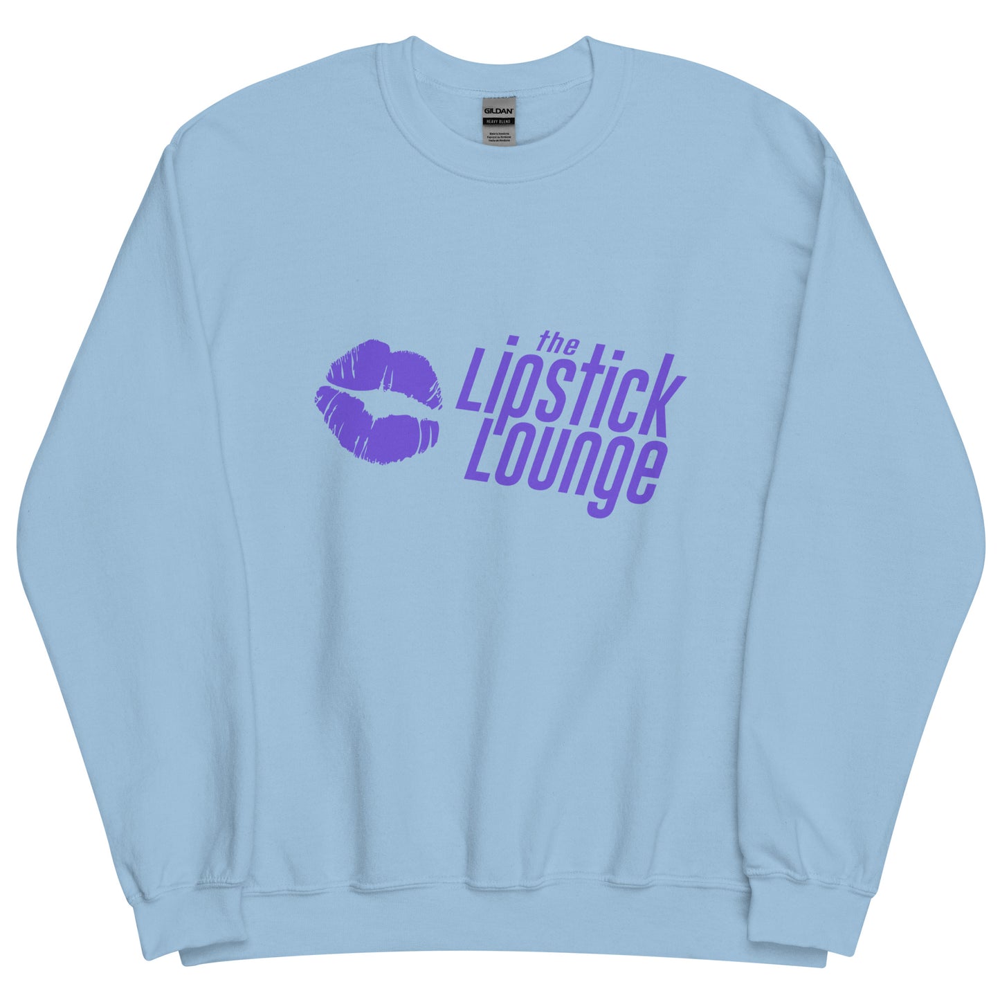 Lipstick Lounge Purple Logo Unisex Sweatshirt