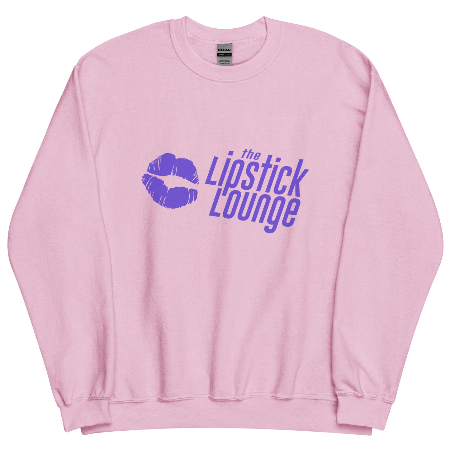Lipstick Lounge Purple Logo Unisex Sweatshirt