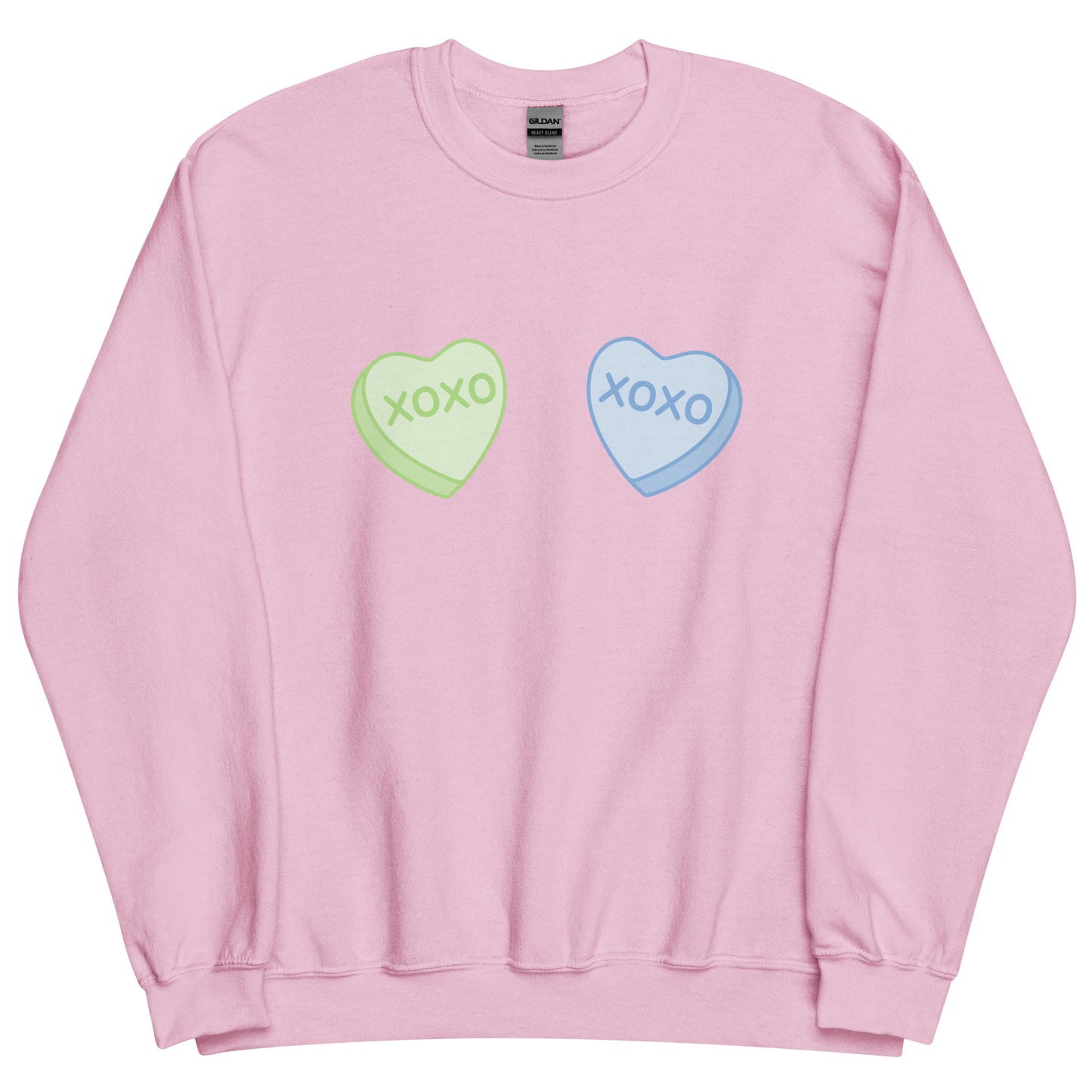 Candy Heart Boobs Unisex Sweatshirt