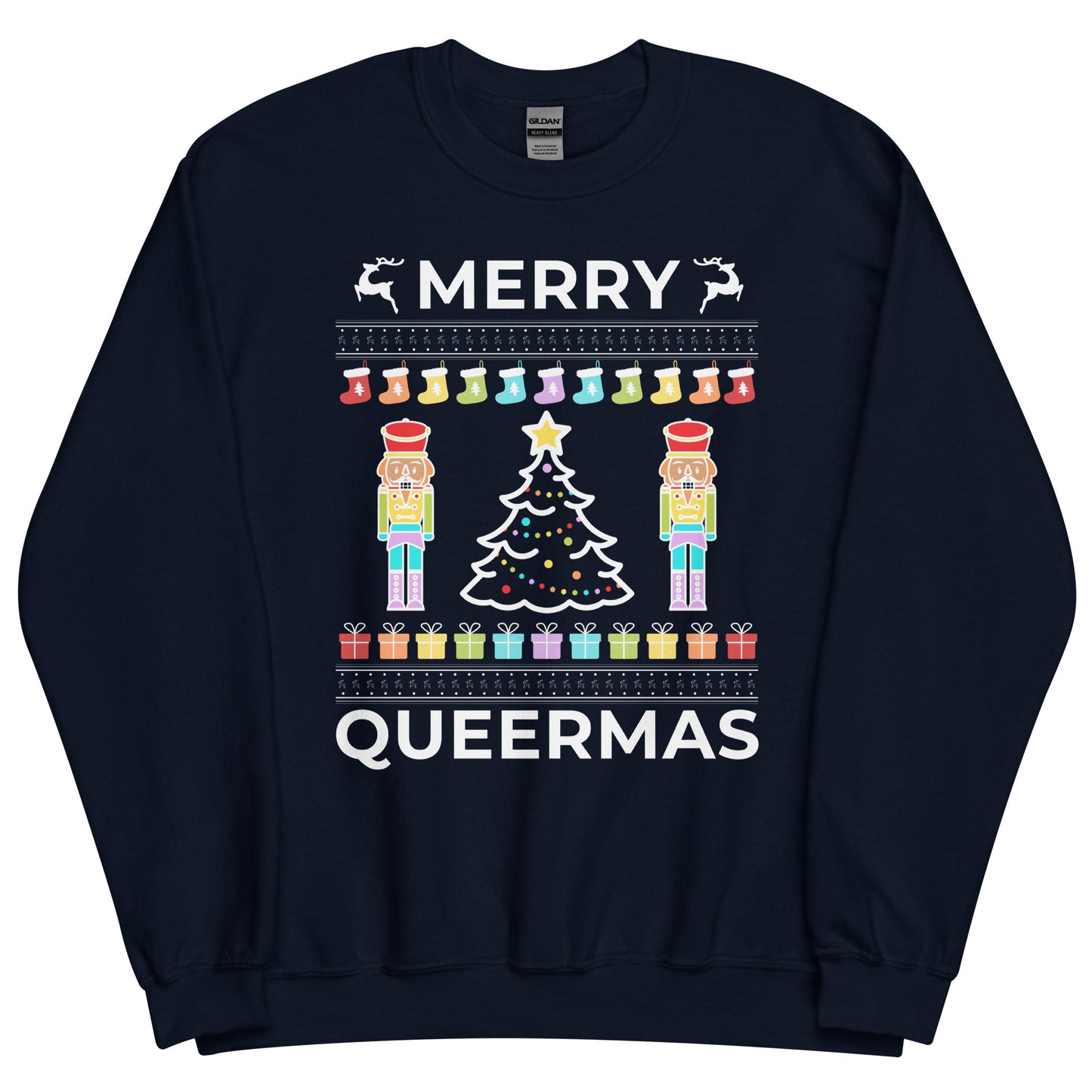 Merry Queermas Unisex Sweatshirt