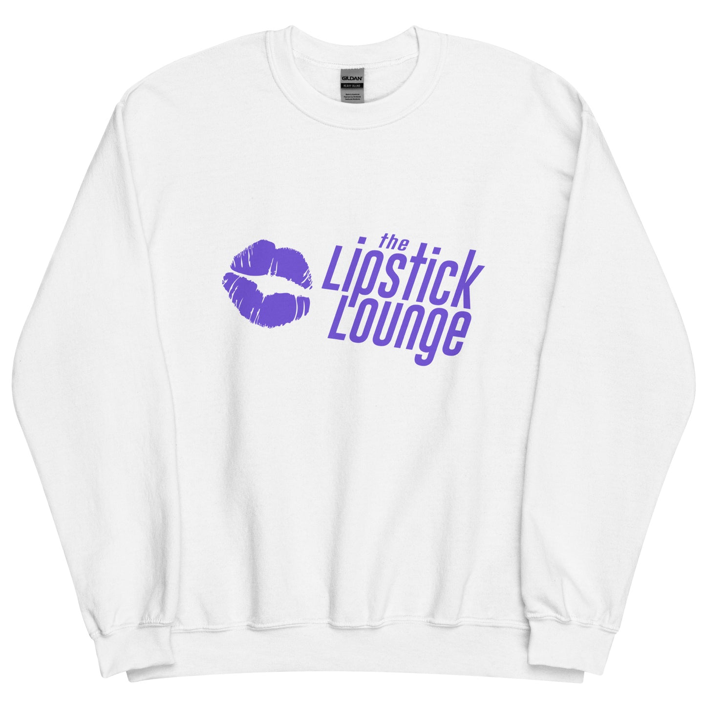 Lipstick Lounge Purple Logo Unisex Sweatshirt