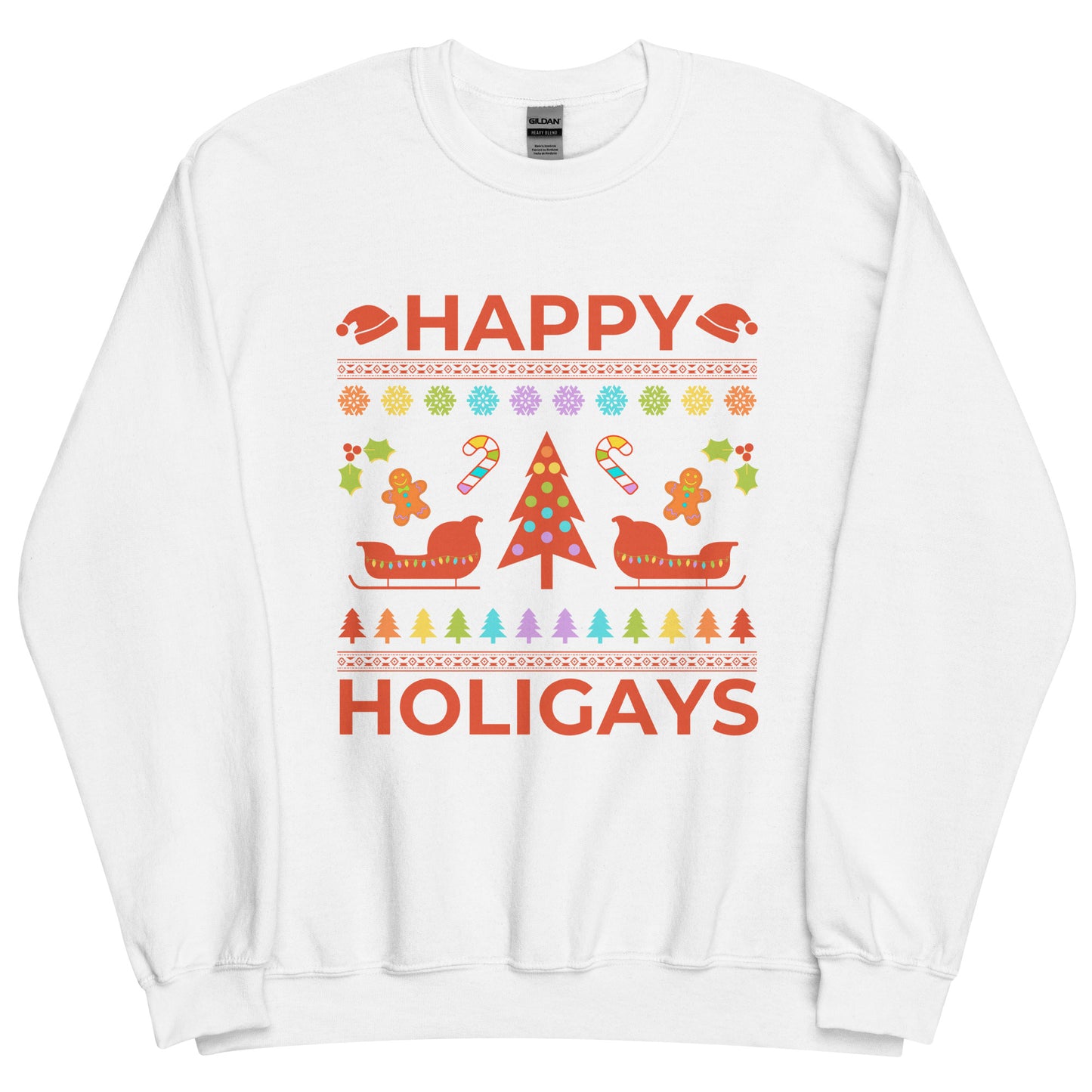 Happy HoliGAYS Unisex Sweatshirt