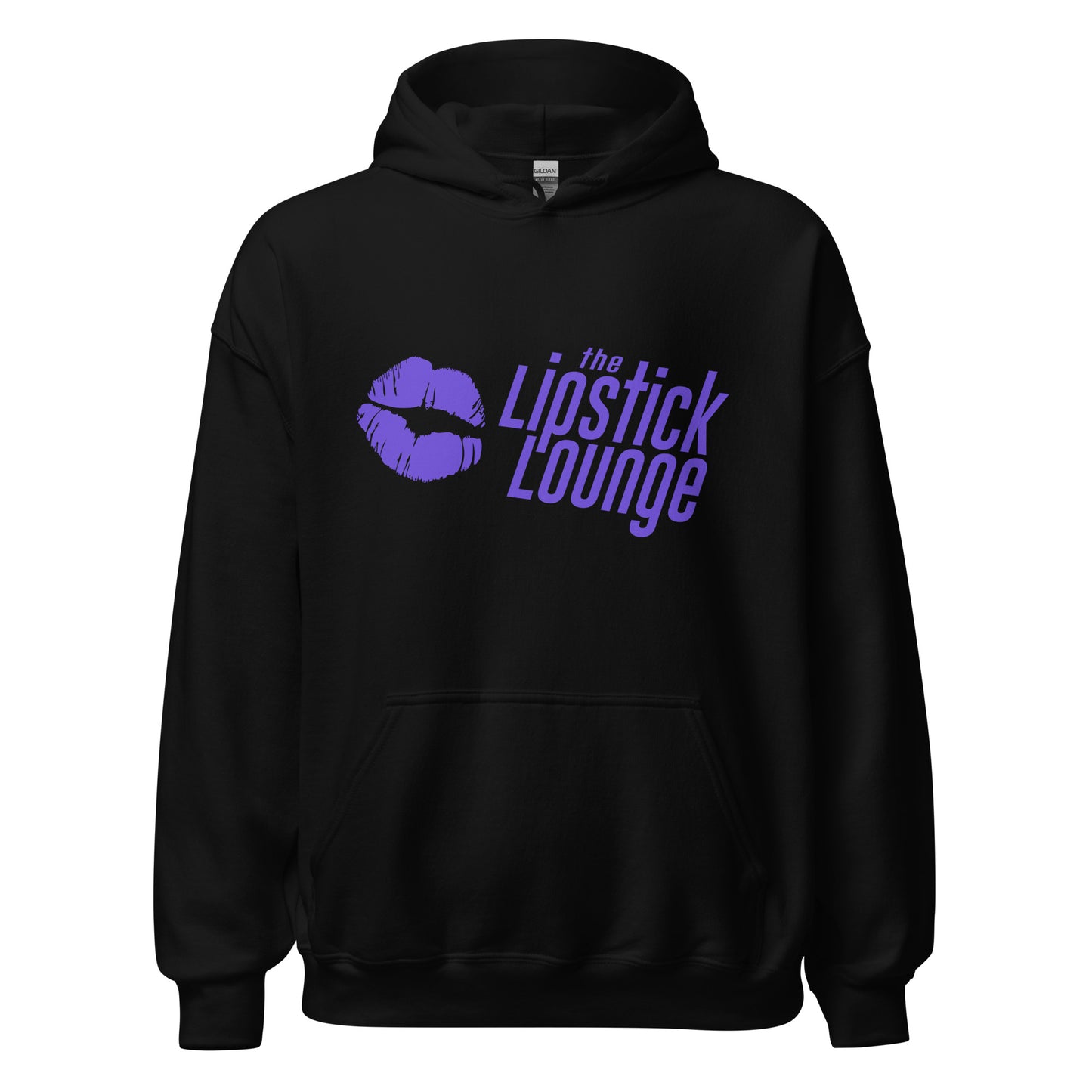 Lipstick Lounge Purple Logo Unisex Hoodie