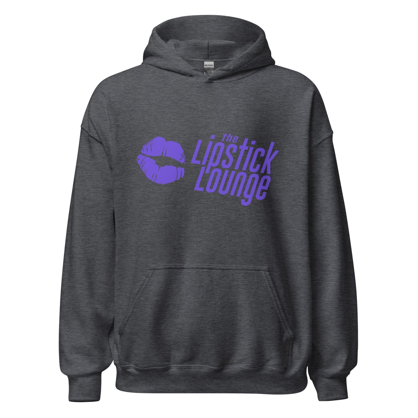 Lipstick Lounge Purple Logo Unisex Hoodie