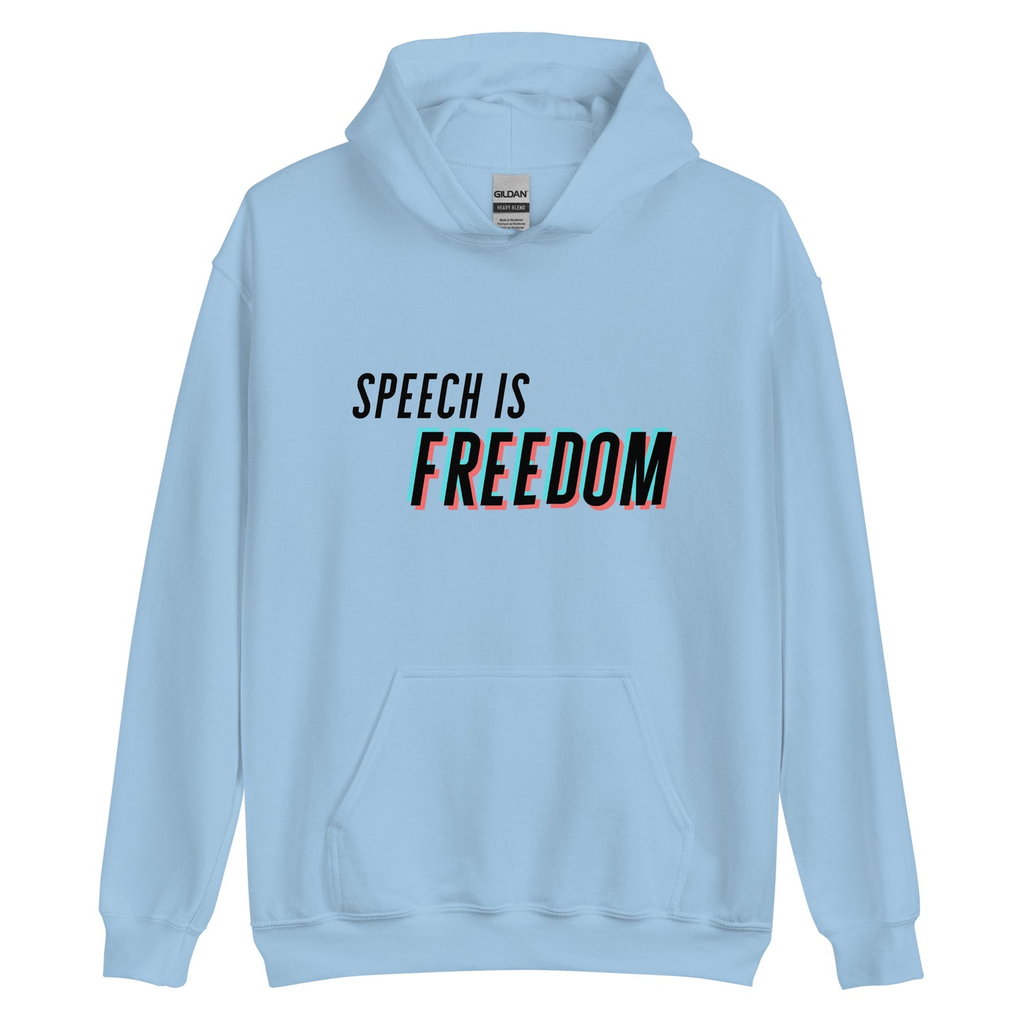 Hands Off My TikTok - Speech Is Freedom Unisex Hoodie