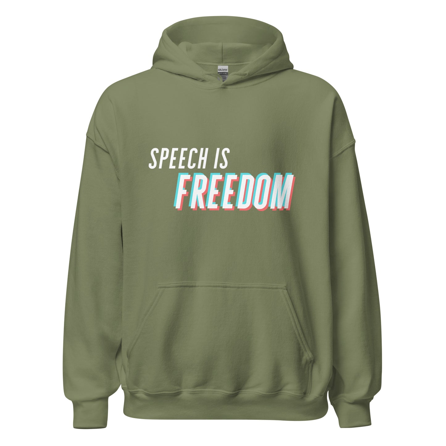Hands Off My TikTok - Speech Is Freedom Unisex Hoodie