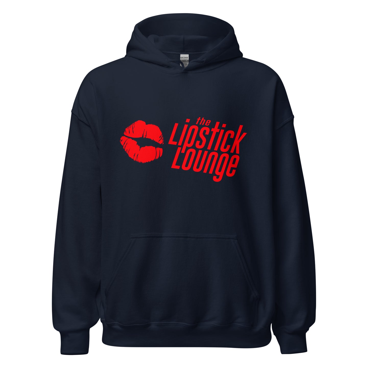 Lipstick Lounge Red Logo Unisex Hoodie