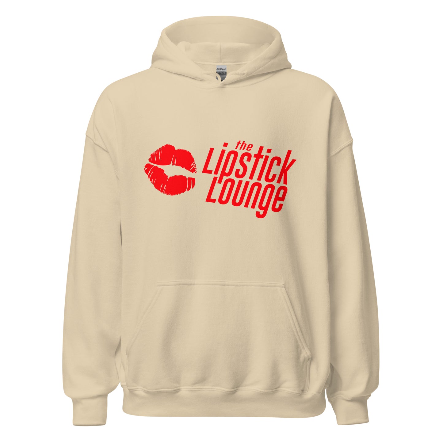 Lipstick Lounge Red Logo Unisex Hoodie