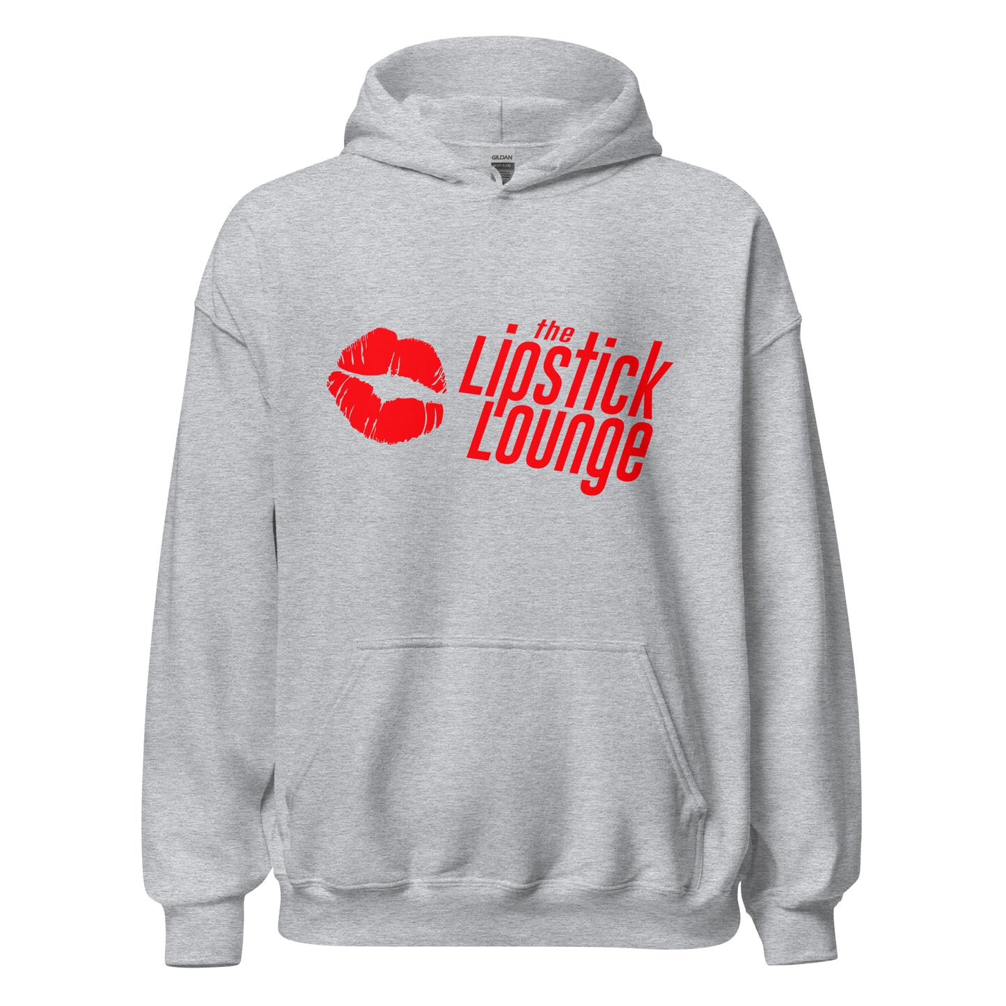 Lipstick Lounge Red Logo Unisex Hoodie